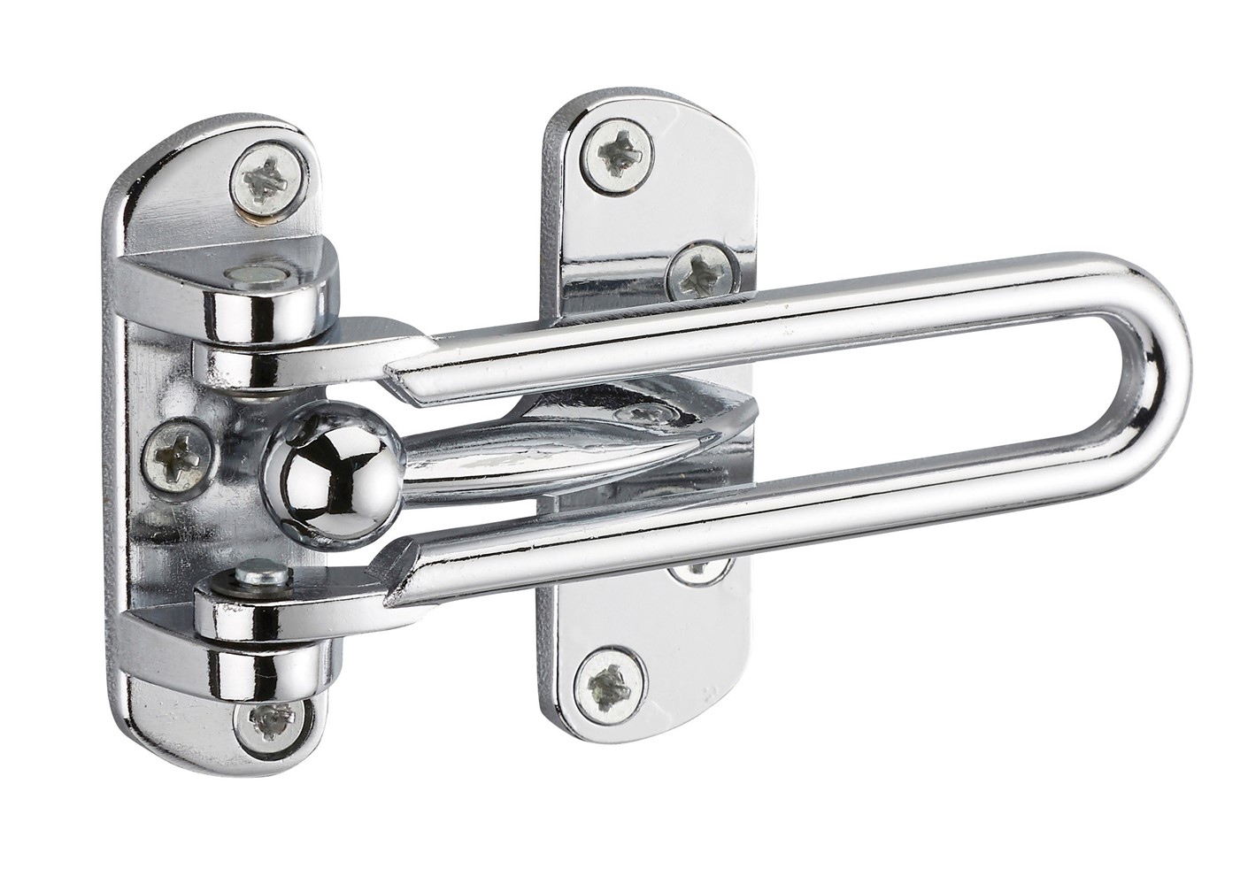 Entrebâilleur de porte Eco nickelé