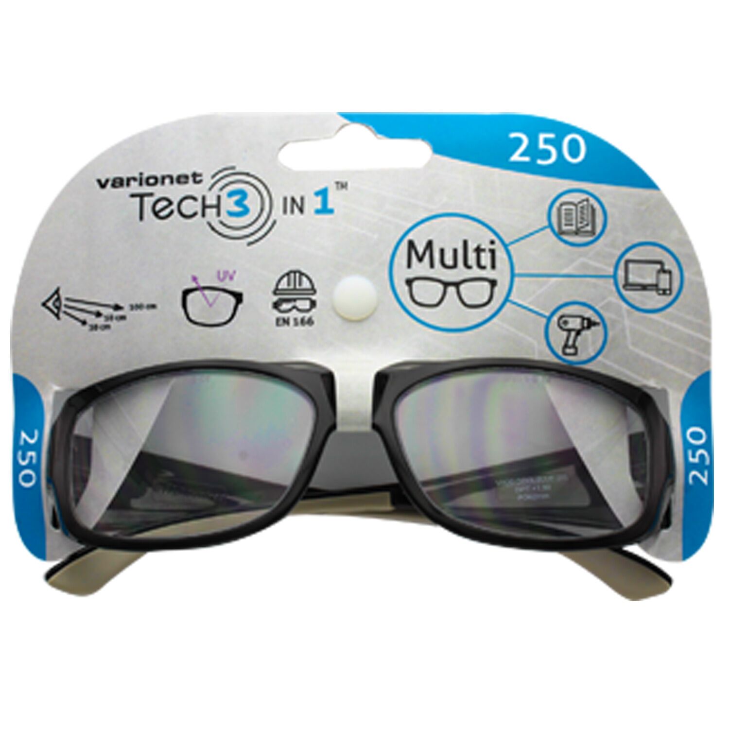 Lunettes de protection Tech3 250 BC  Verres multi distances