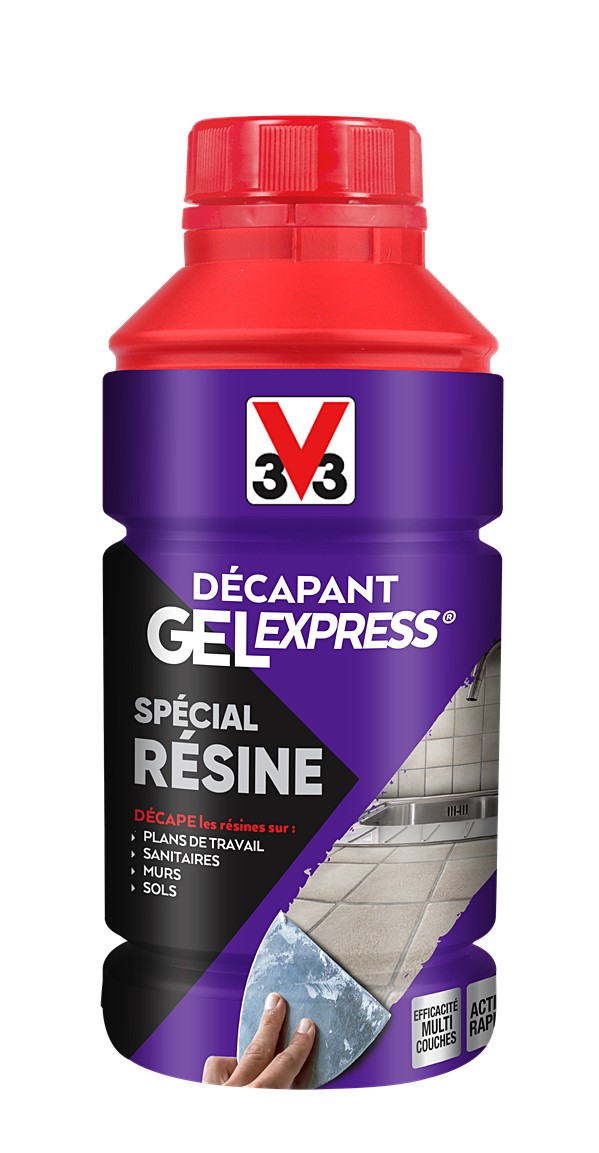 Décapant gel spécial résine 0,5L - V33