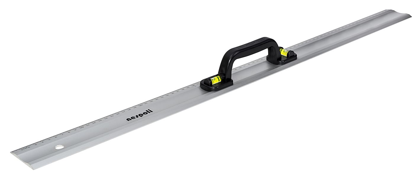 Règle tapissier alu à poignée 80 cm - NESPOLI
