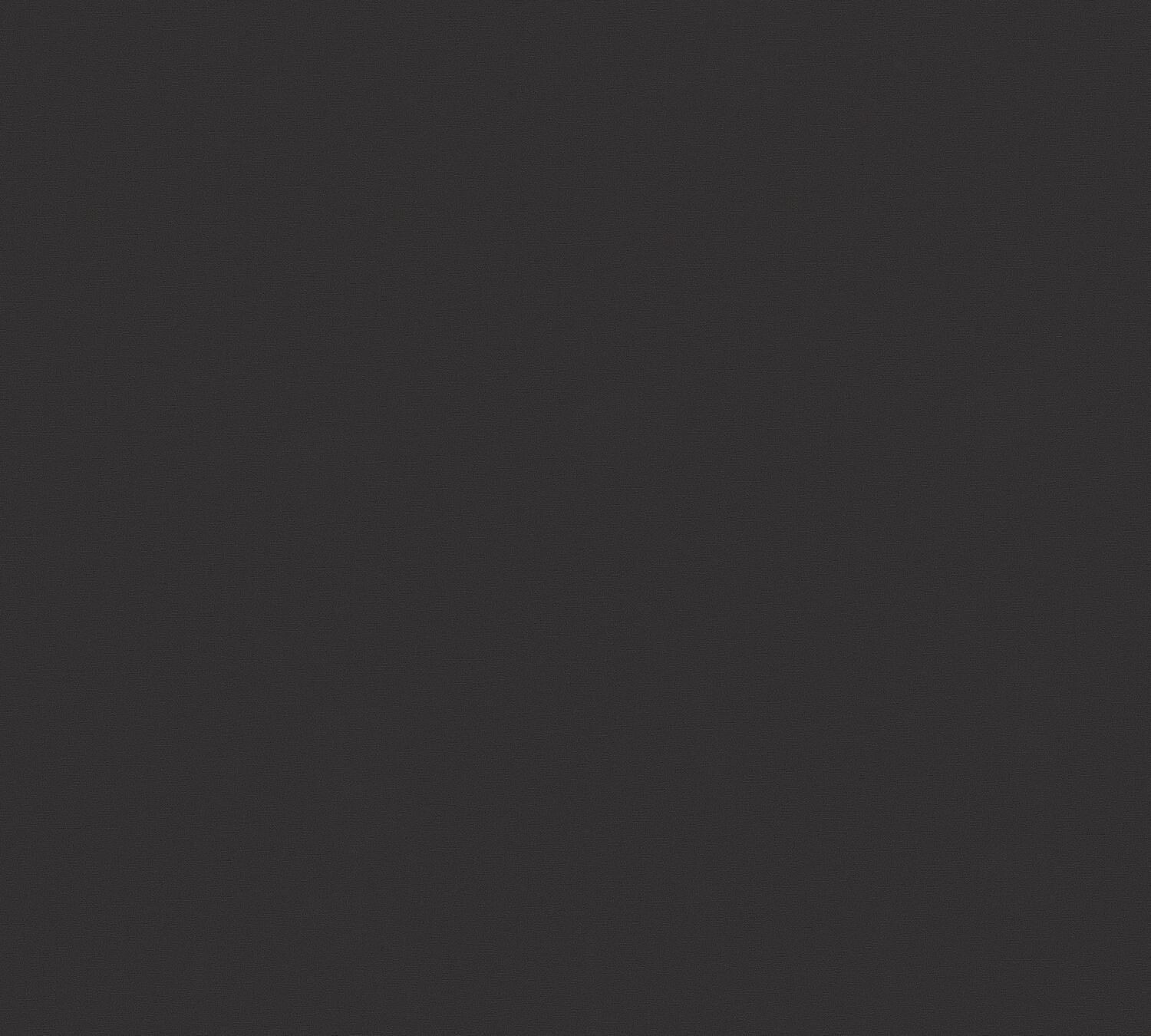 Papier Peint Vinyl Lourd Intissé Paris Uni Noir 10,05x0,53m 5,3m² - AS CREATION