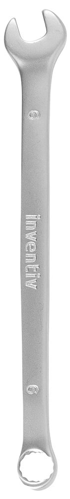 Clé mixte 6mm chrome vanadium - INVENTIV