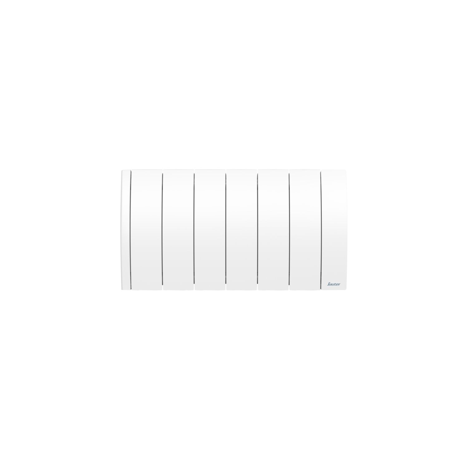 Radiateur connecte à inertie fluide Sauter Ipala Bas 700W Blanc