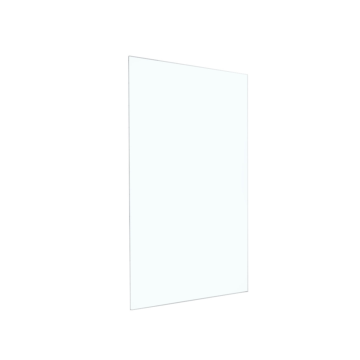 Paroi de douche verre transparent 90cm - INVENTIV