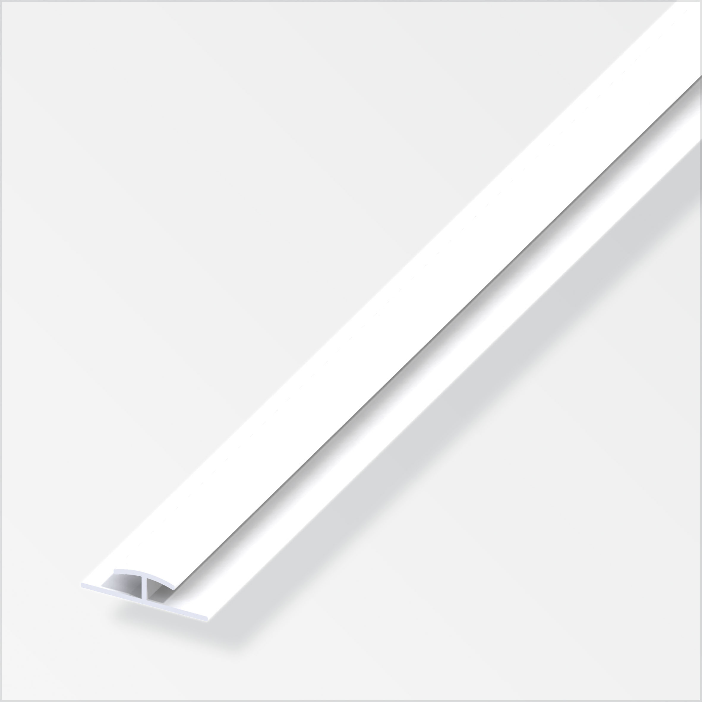 H 4X25MM PVC BLANC 1M