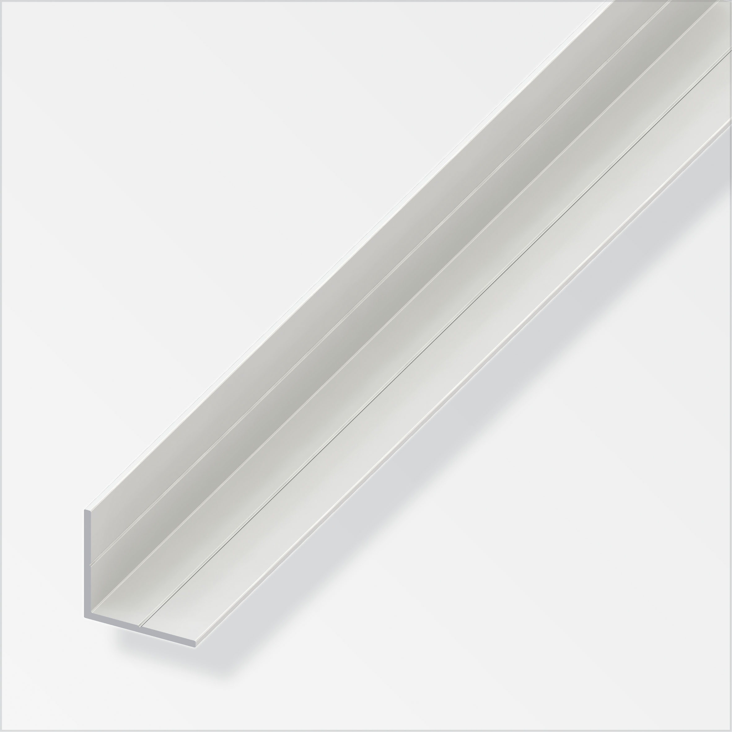 CORNIERE 15,5X1,5 PVC BLANC 1M