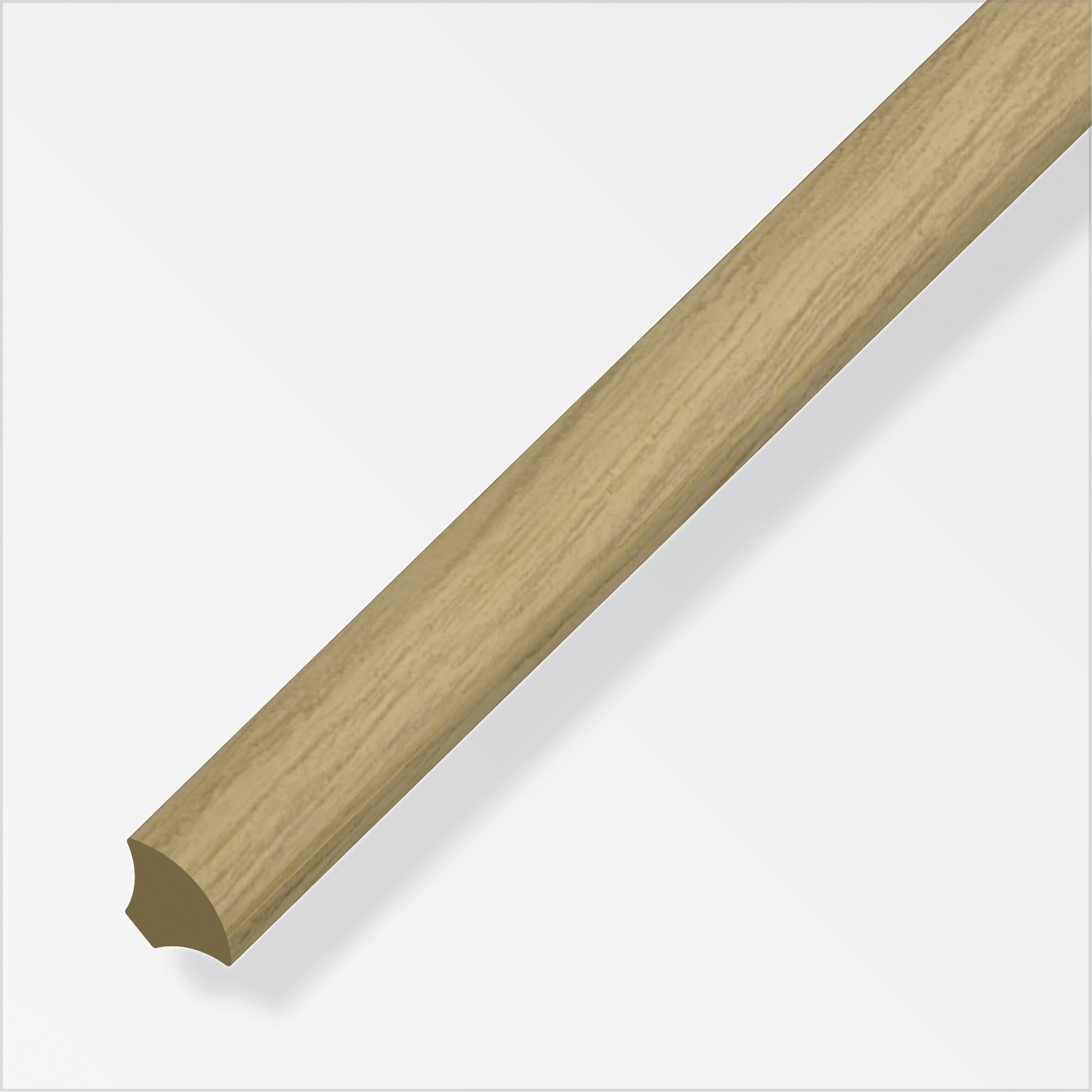 QUART ROND 14MM PVC CHENE 2,5M