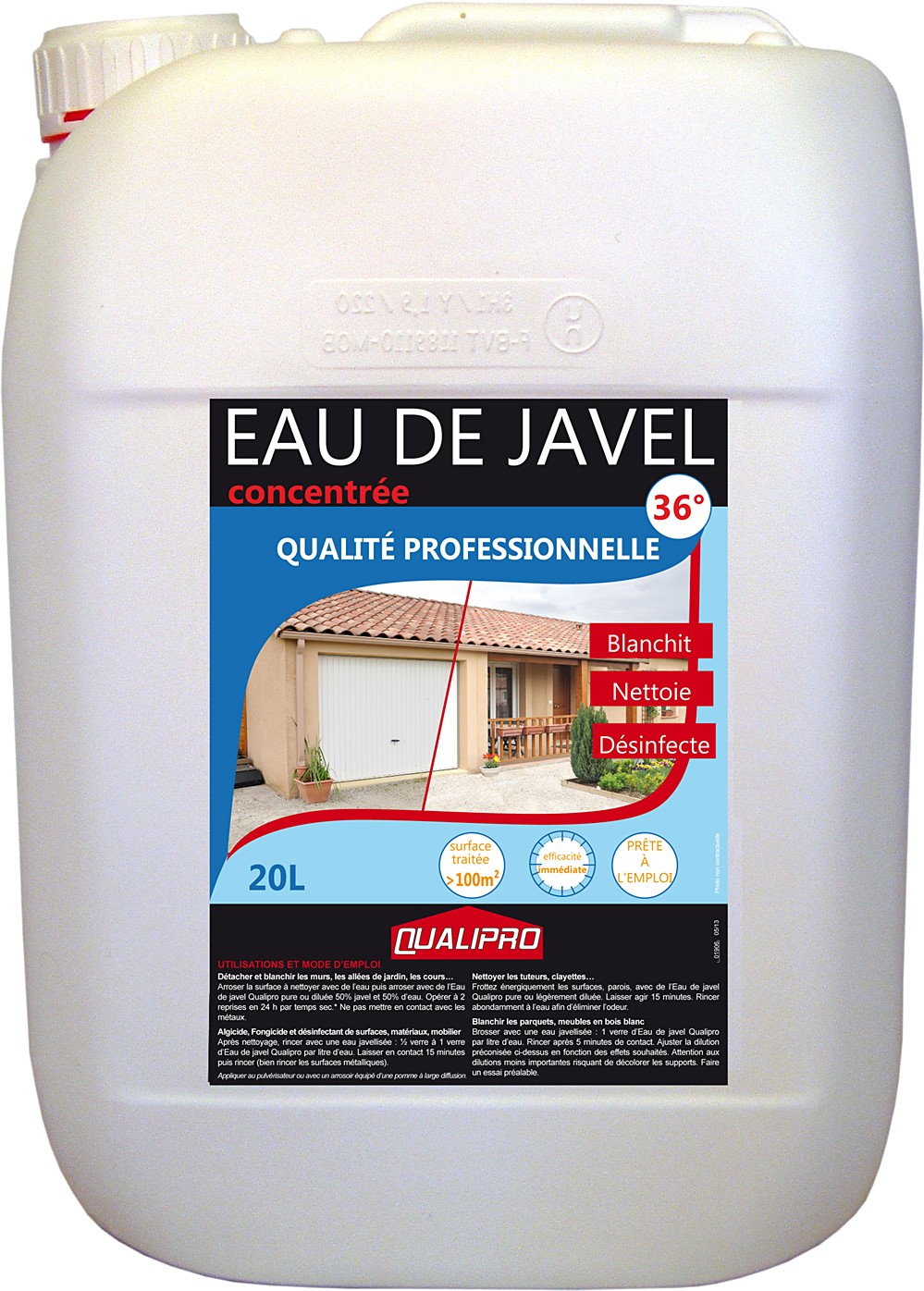 Eau de javel 36d 20l