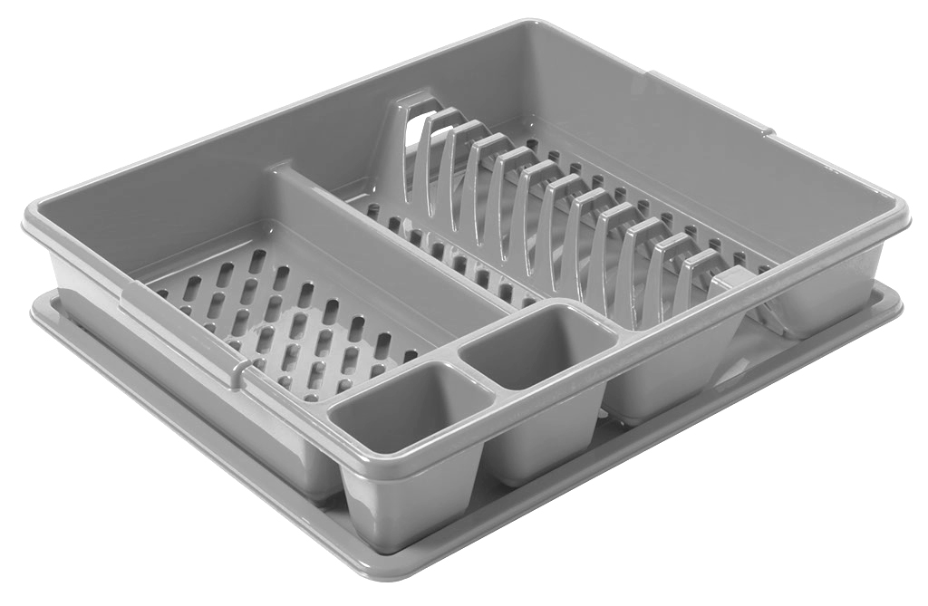 Egouttoir à vaisselle + plateau gm 12 assiettes