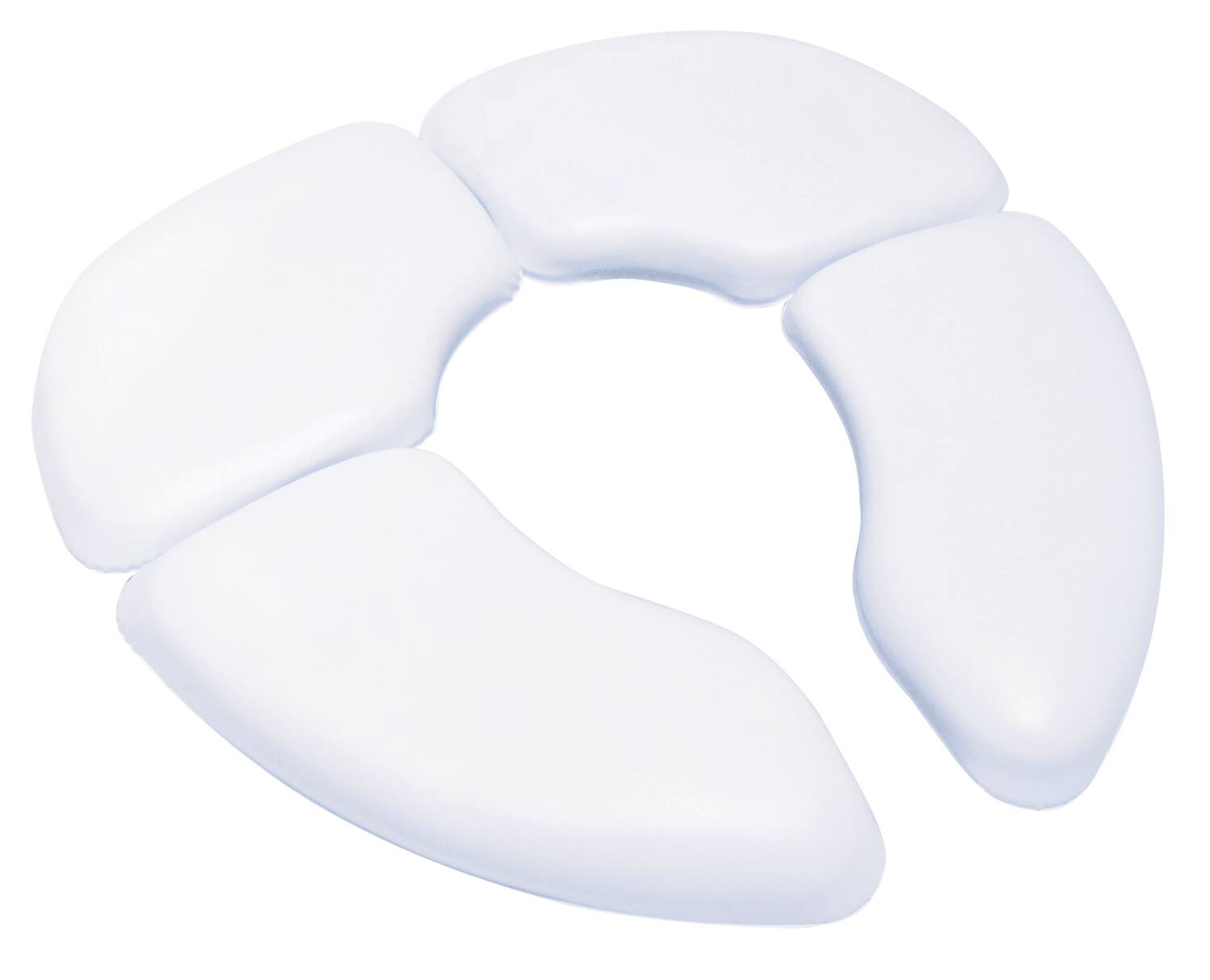 Reducteur Toilette Pliant PVC Blanc