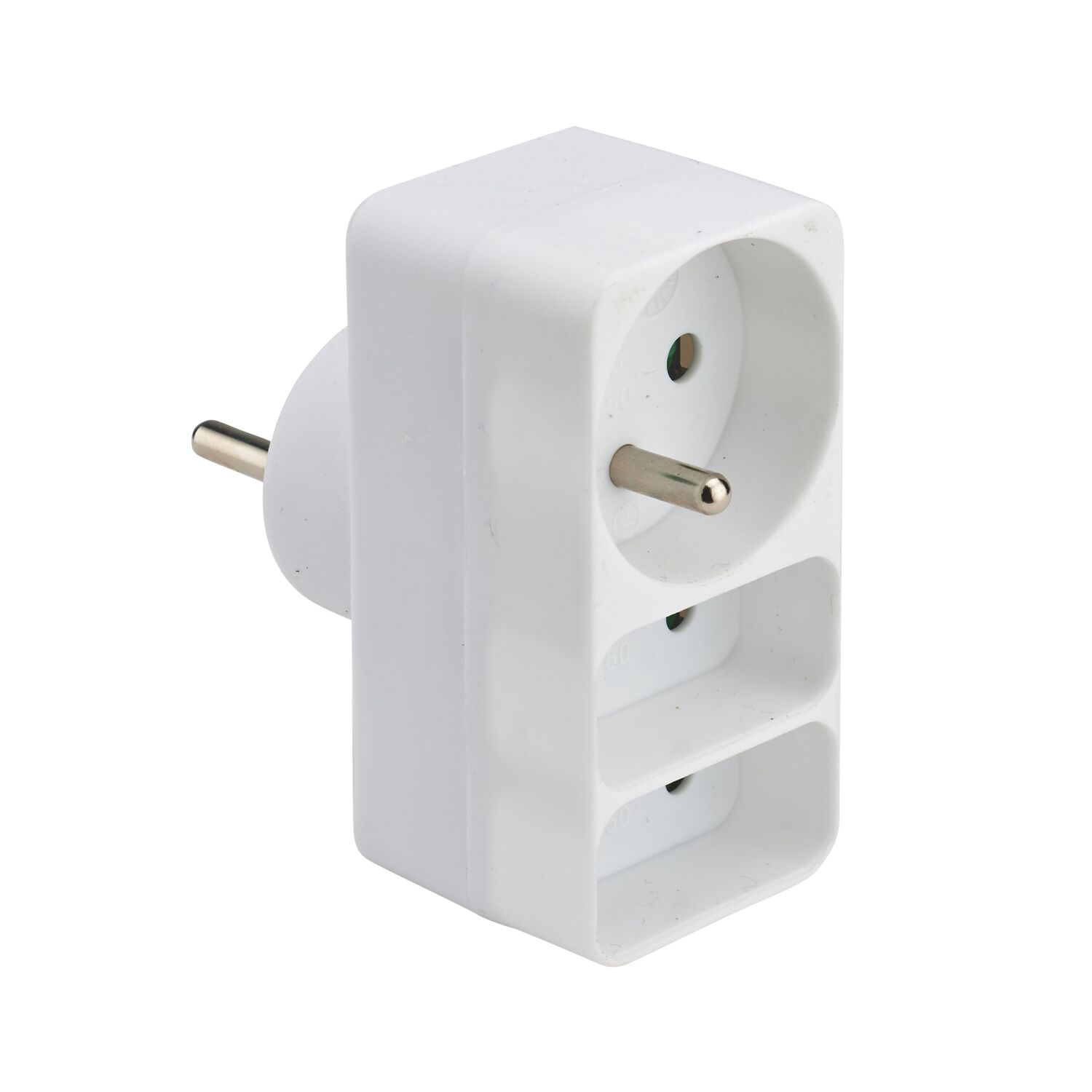 Prise Multifiches Triplite Blanc - DEBFLEX