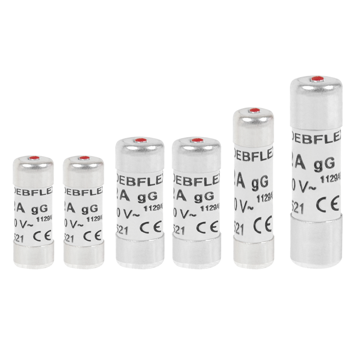 Fusible x6 2x 10a+16a+ 20a+32a - DEBFLEX