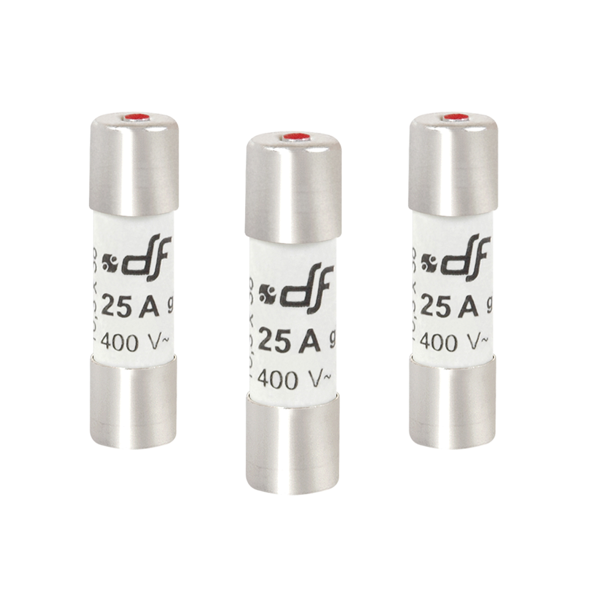 Fusible x3 10,3x38 25a 380v