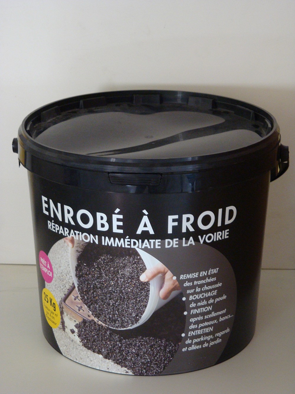 Enrobé à froid noir
