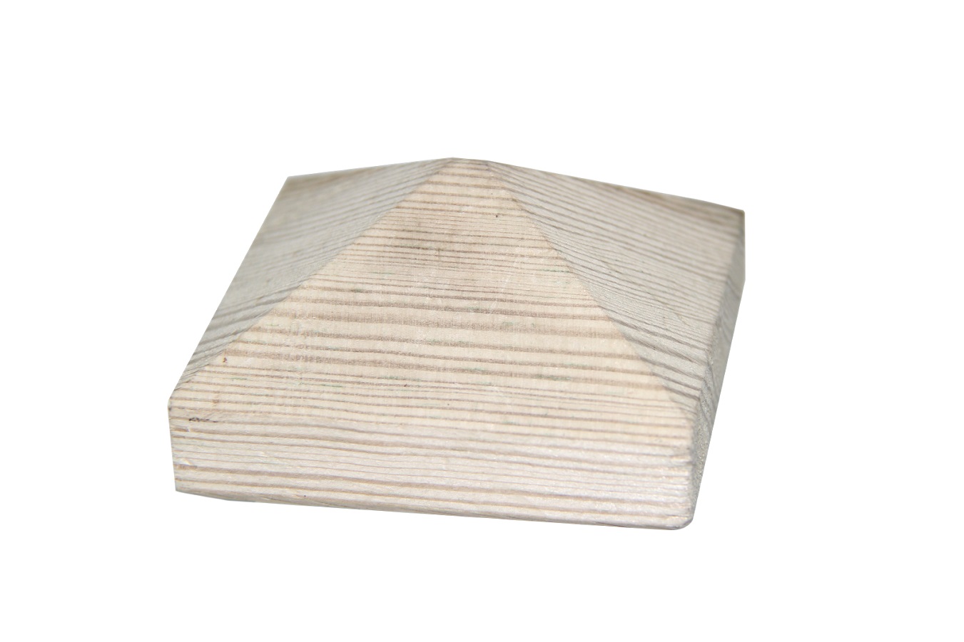 Dessus poteau bois 9x9