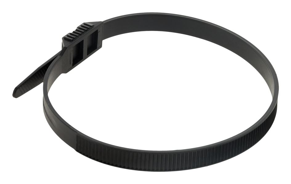 Lot de 50 colliers de cablage 9x 350mm noir - zenitech