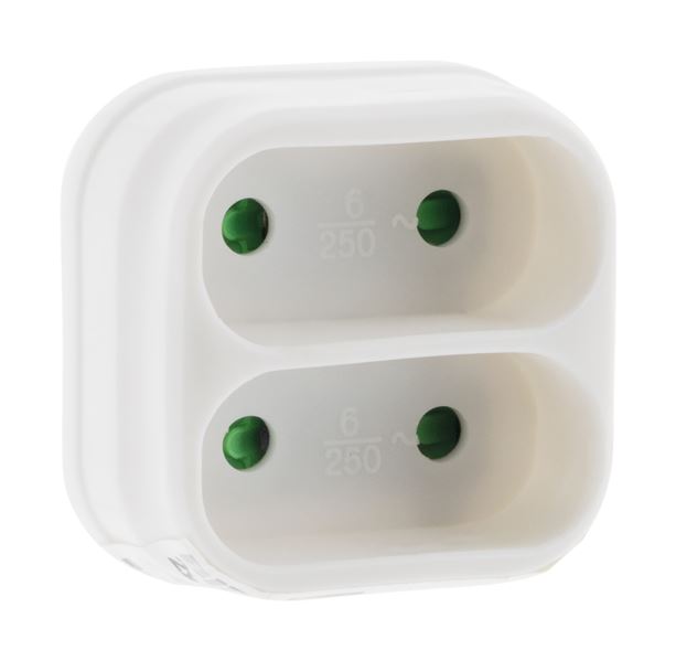 Fiche 2 prises Biplite 6a facade blanc - ZENITECH