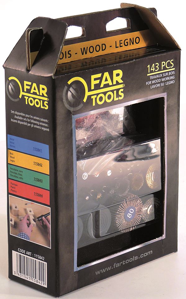 Set 143 accessoires pour mini