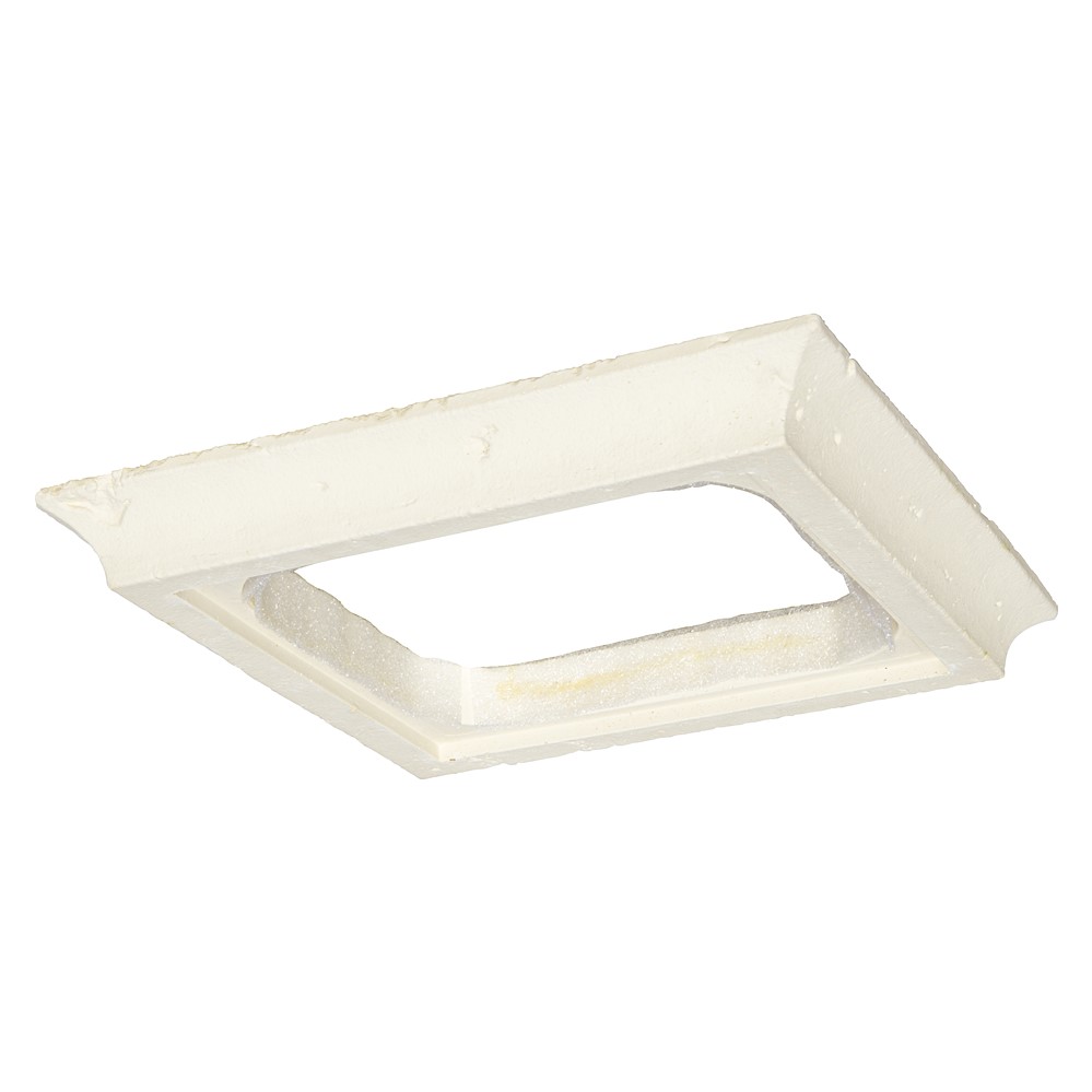 Chapiteau de pilier saintonge crème, l.49,5 x l.49,5 x h.6 cm