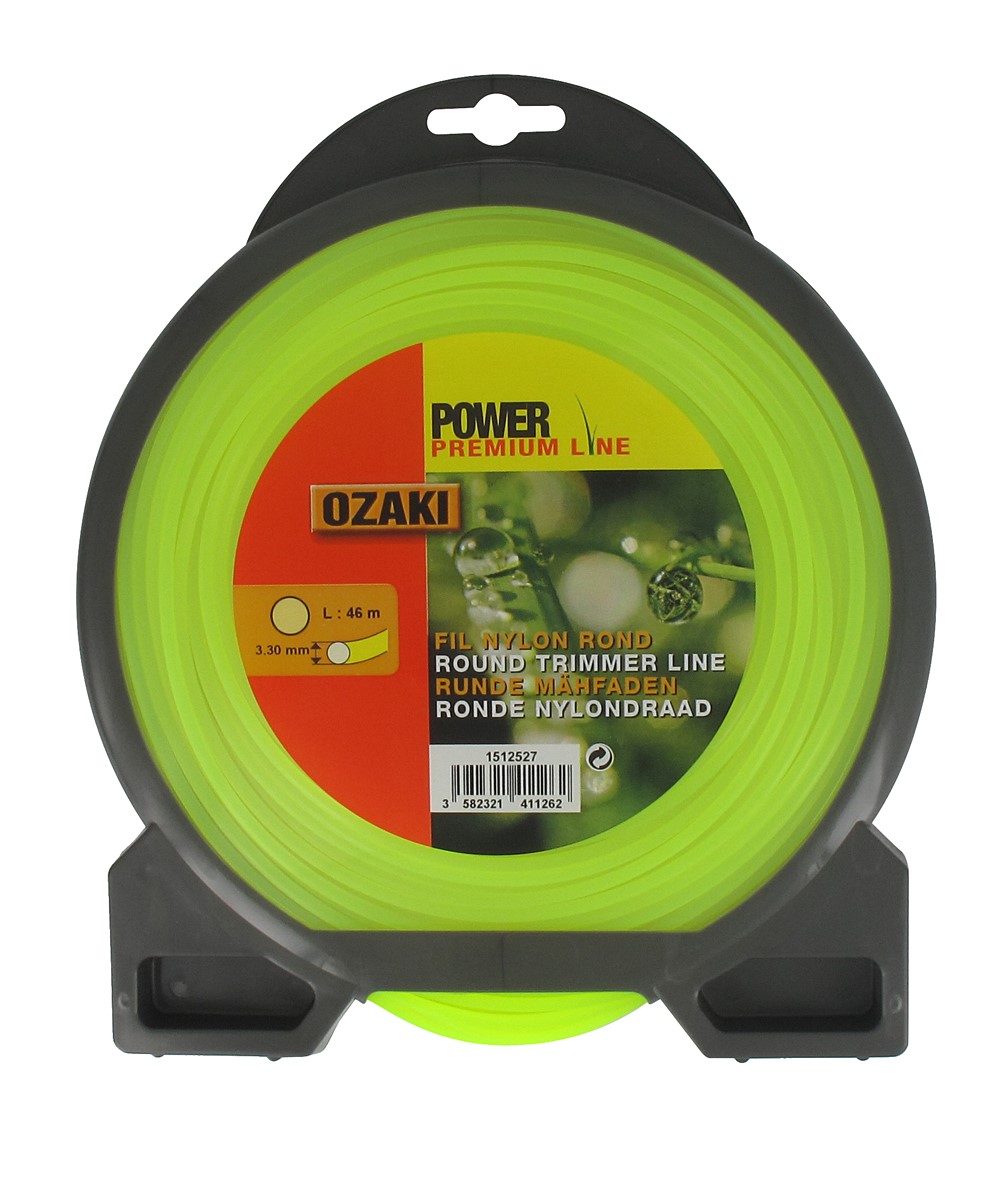 Fil nylon rond 3,3mm