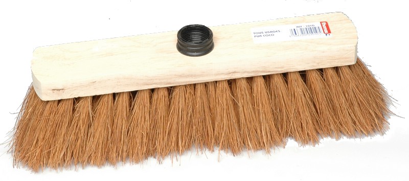 Balai coco 29cm douille vis