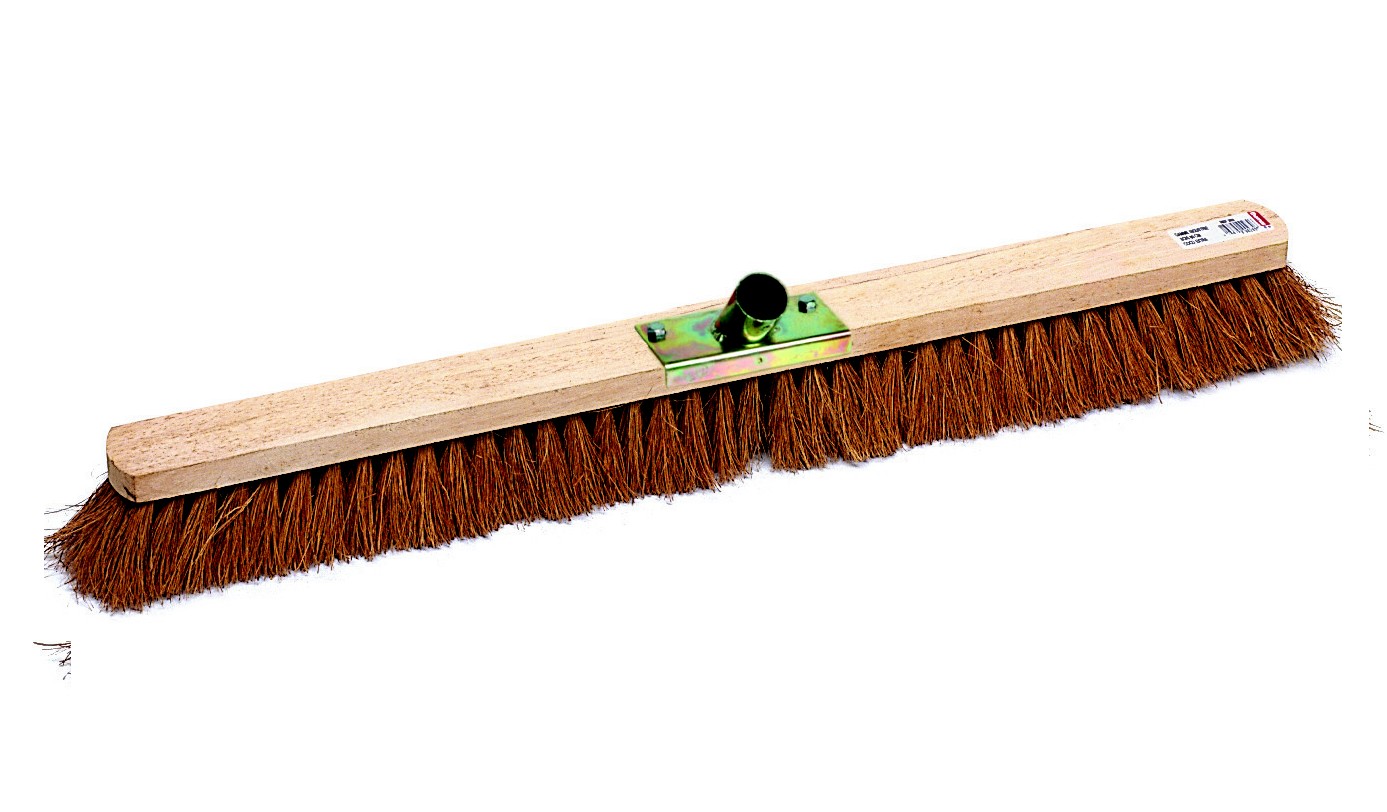 Balai coco 80cm monture bois