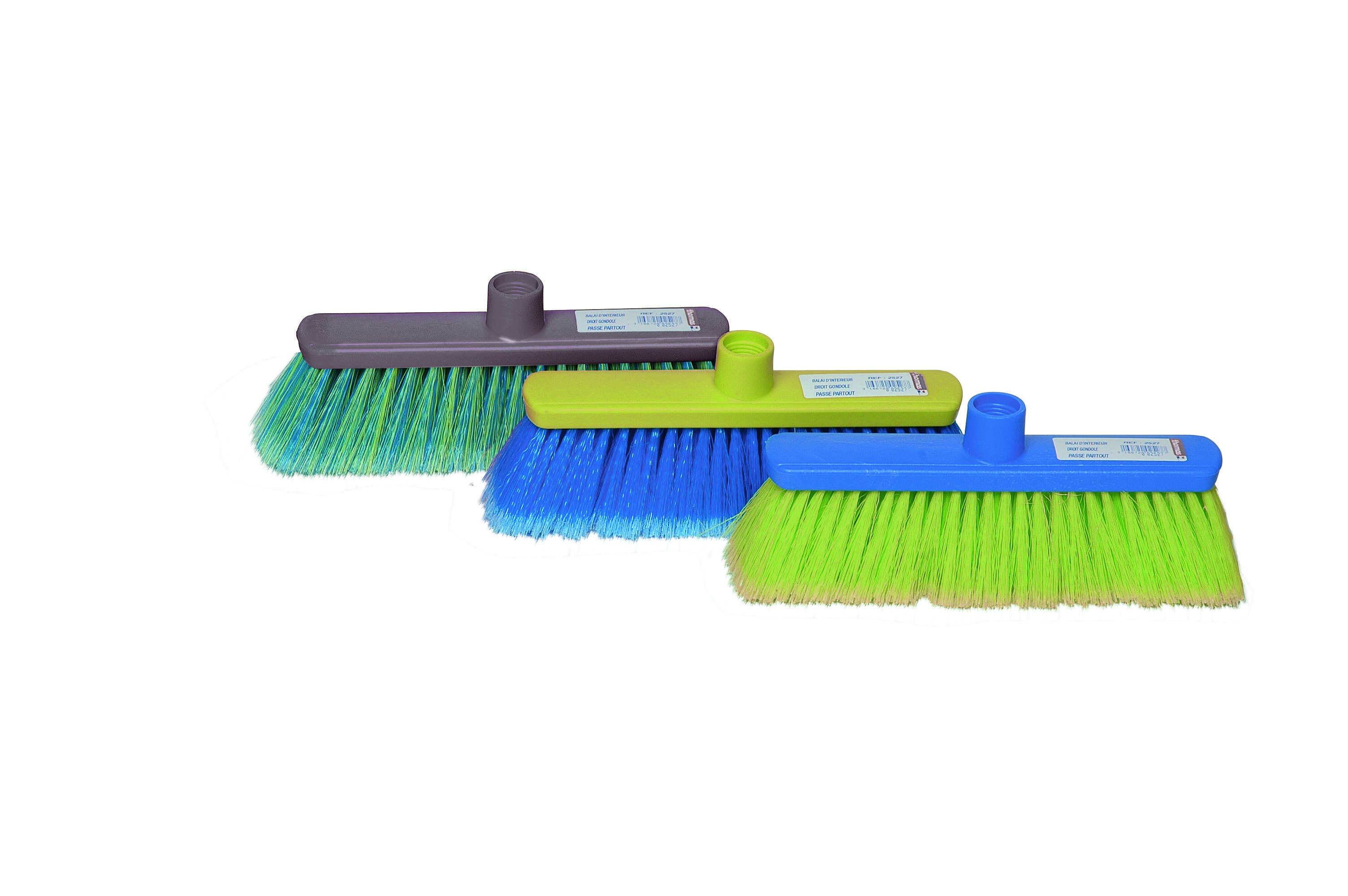 Balai couleur gondole vinyle