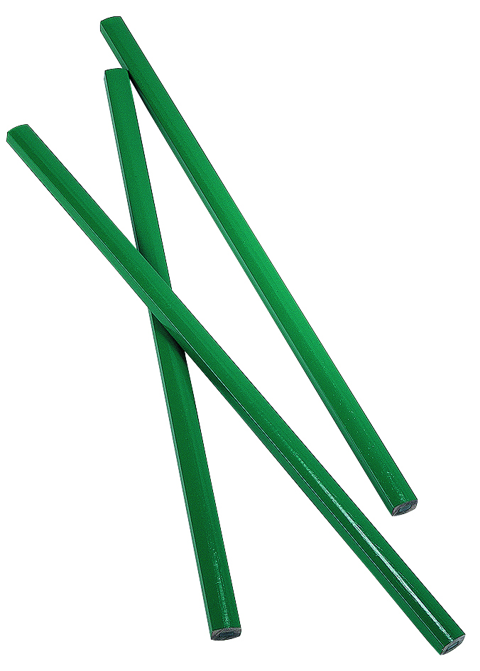 Boite de 3 crayons de tailleur de pierre