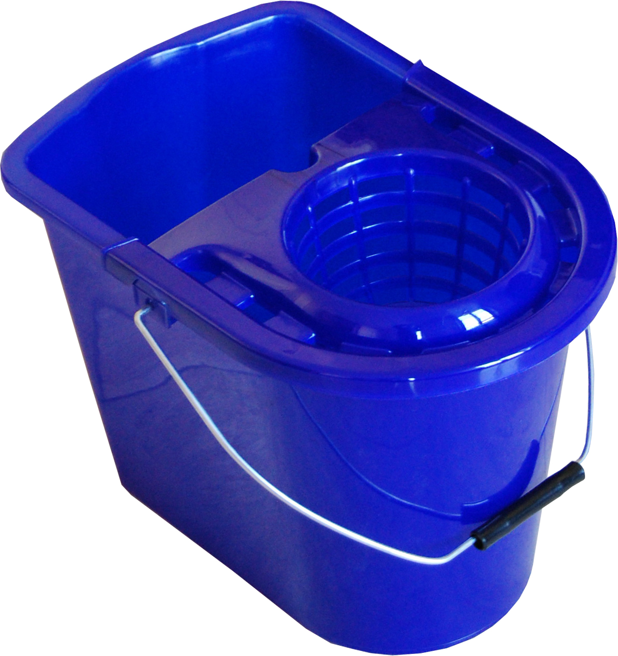 Seau + essoreuse pour balai à franges
