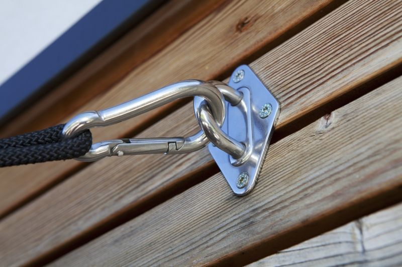 Mousqueton pour voile d'ombrage adria