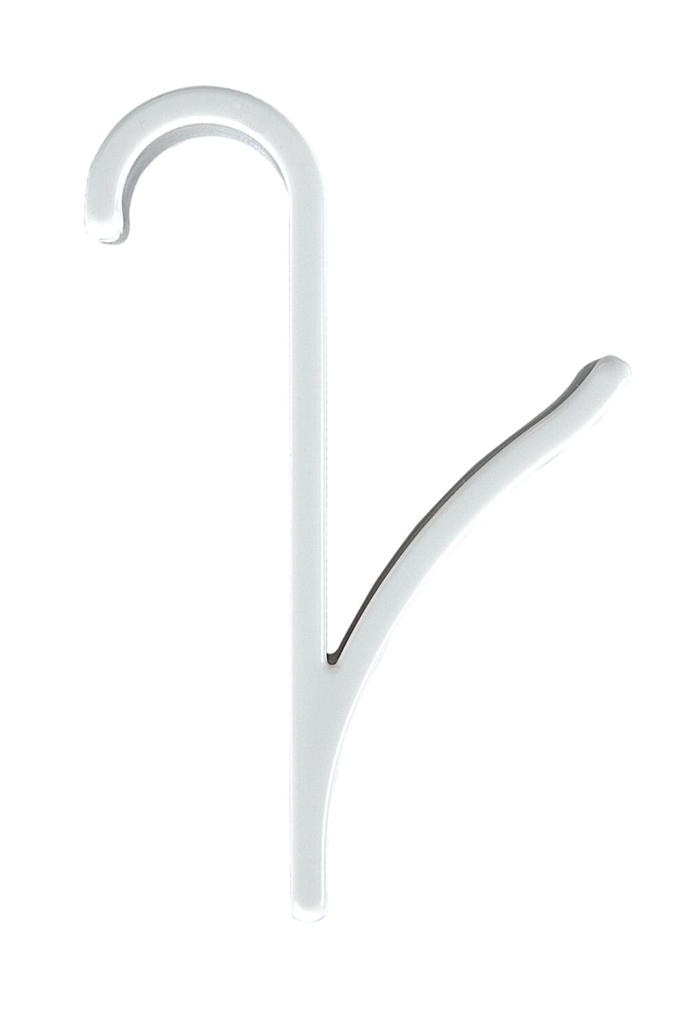 2 Crochets radiateur blanc