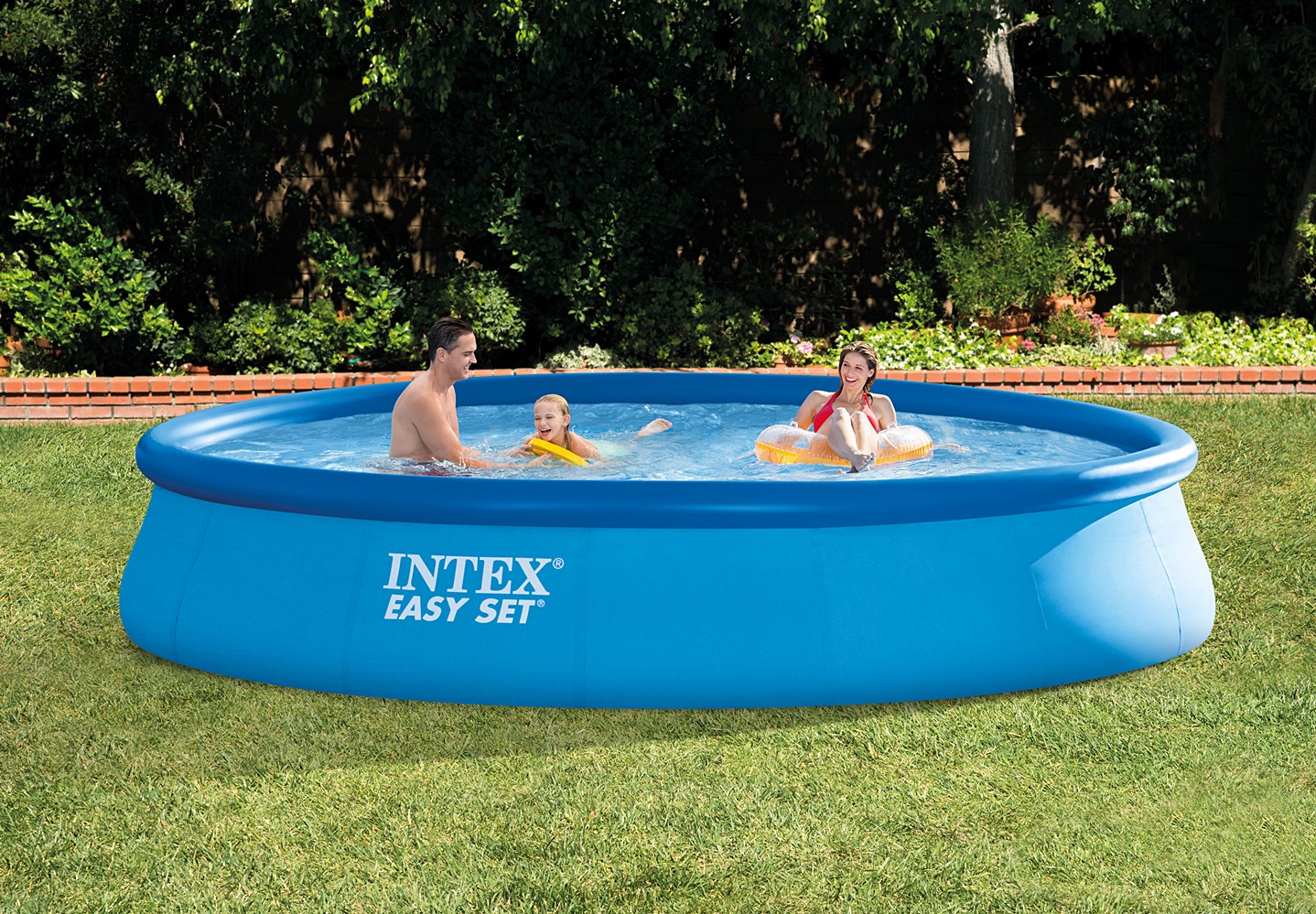 Piscine gonflable autoportante Ø4,57x0,84m Easy Set - INTEX