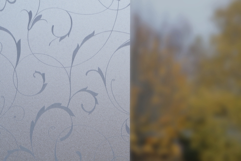 Adhésif vitrostatique 1m5 0,675cm volute