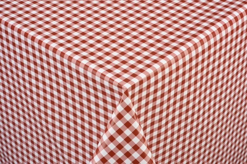 Nappe basicline vichy rouge au métre