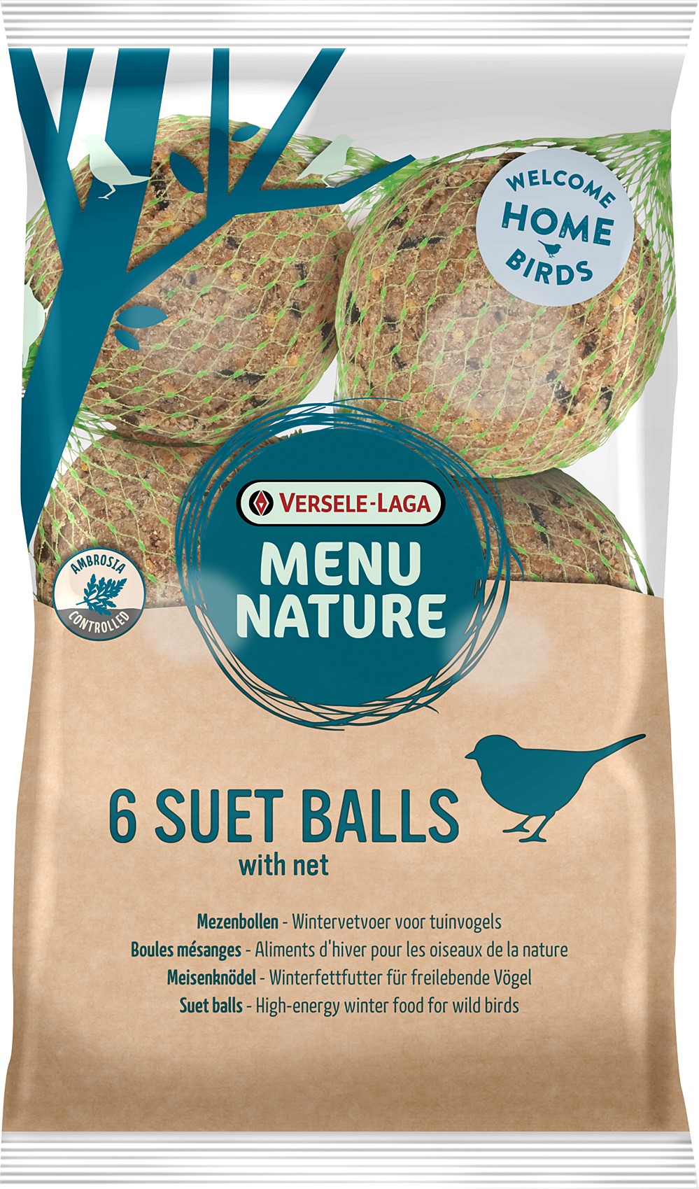 Aliment menu nature 6 suet balls 540g
