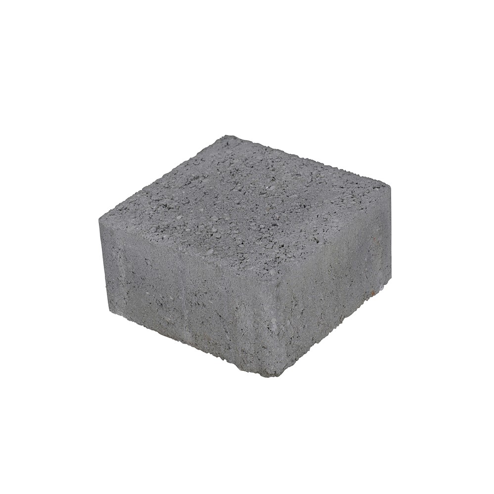 Pavé béton 12,5x12,5cm ep4,5cm gris