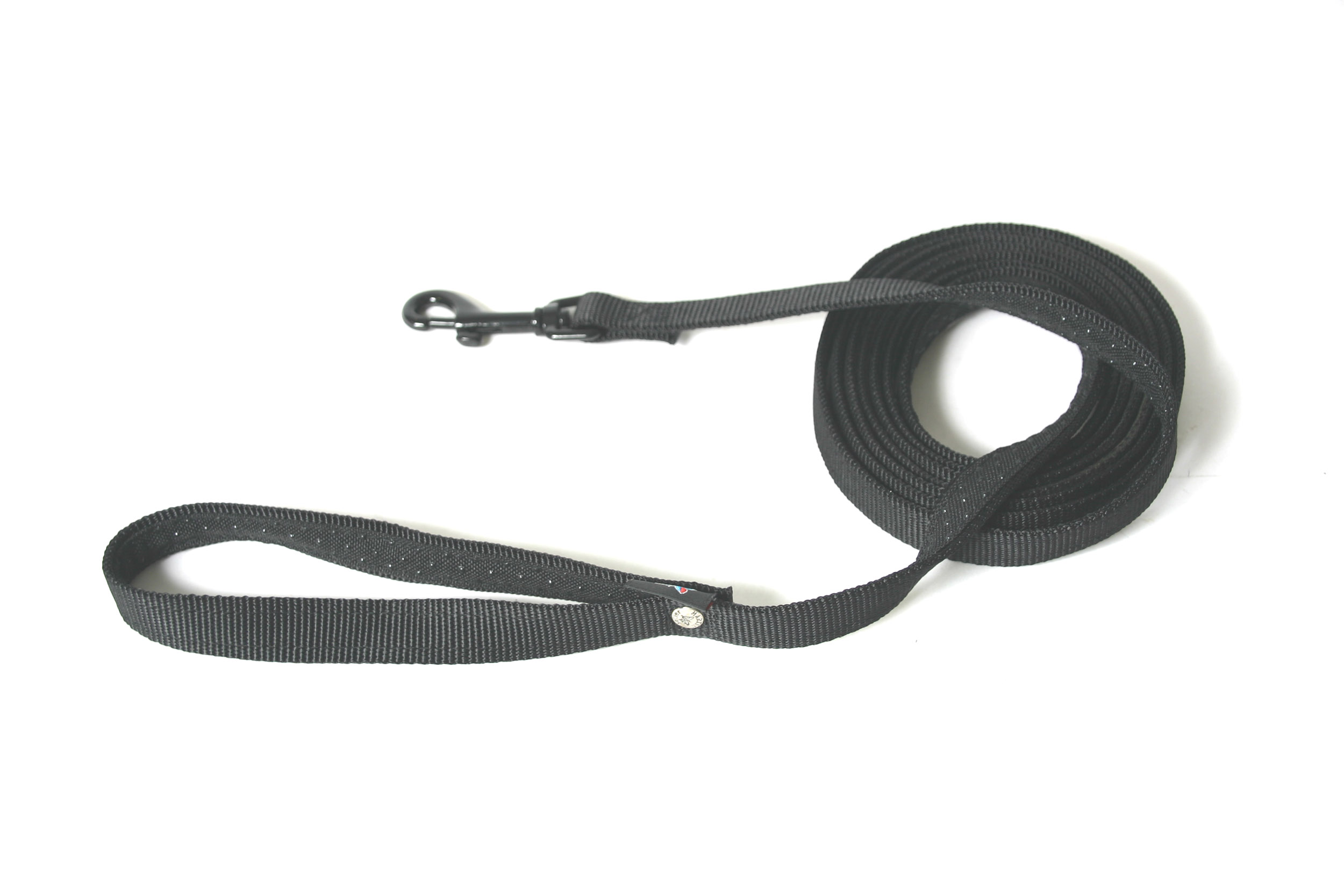 Longe 20mm-3m nylon noir