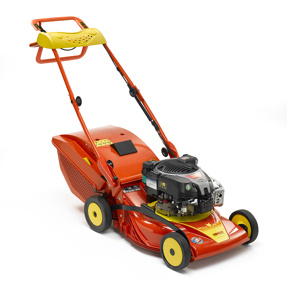 Tondeuse tractée 46 cm, dém. élec., b&s 775is instart dov - 2,6 kw, 161cm3, bac 56l, fonction mulching