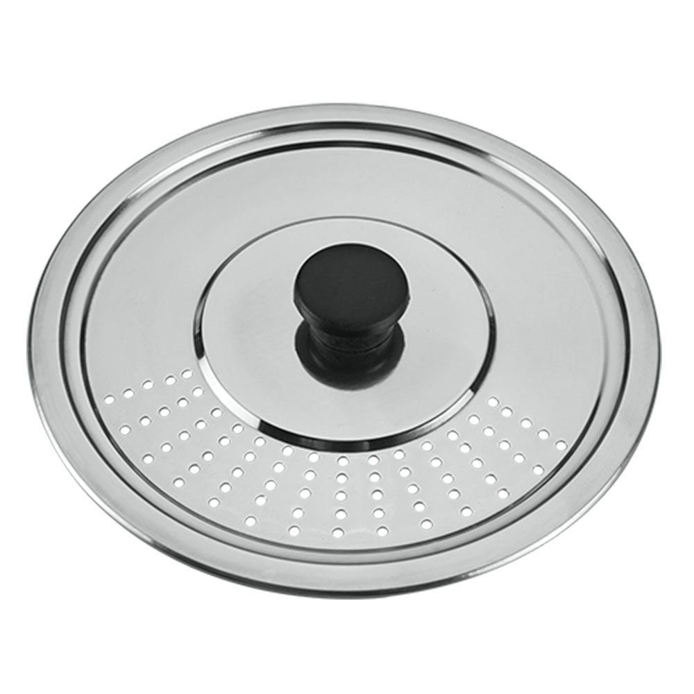 Couvercle passoire inox ø 16 à 21cm