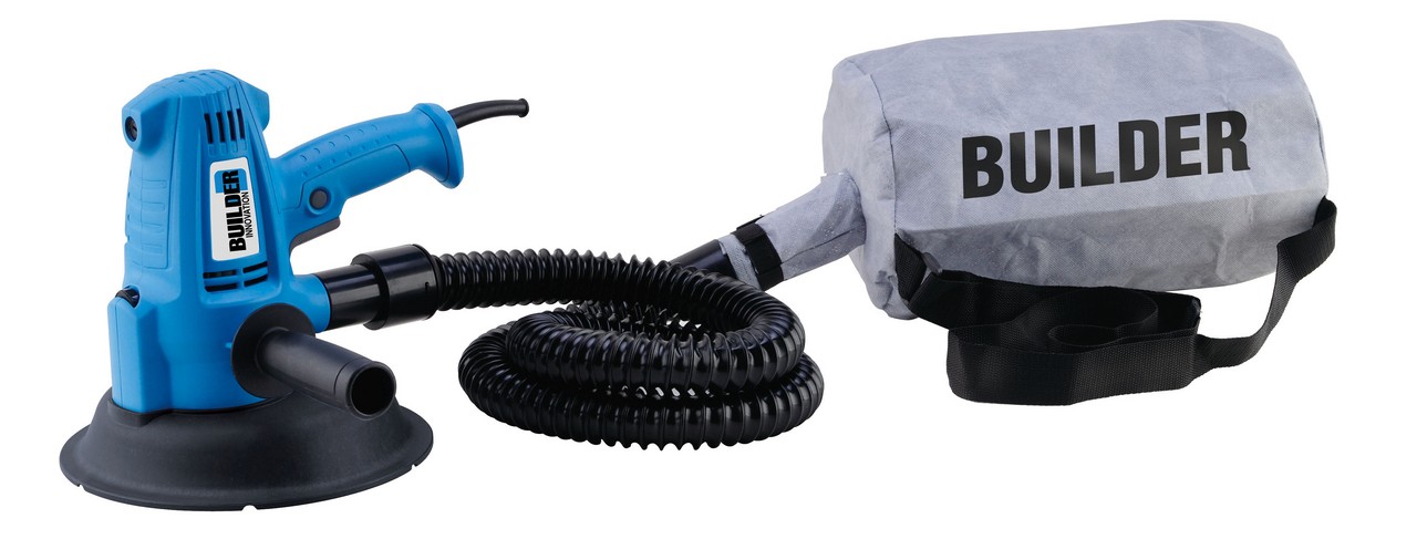 ponceuse excentrique à plâtre 680 watts - BUILDER