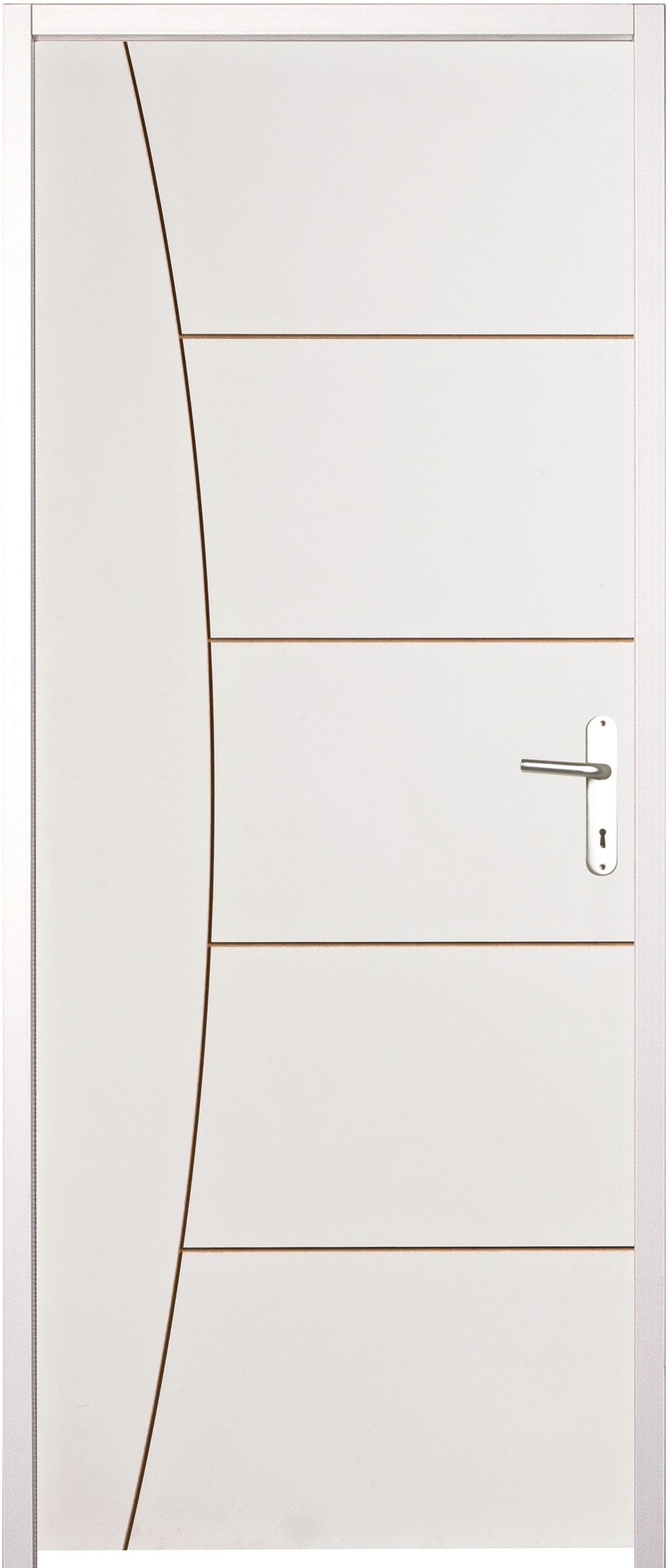 Bloc porte Lunéa pré-peinte H.211 x l.89 cm ouverture gauche