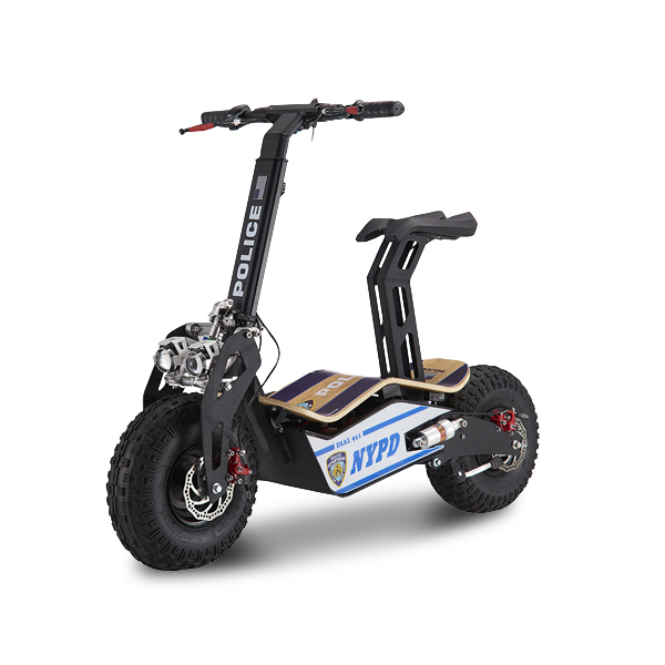 Trottinette électrique MAD 1000W Police - E-Road