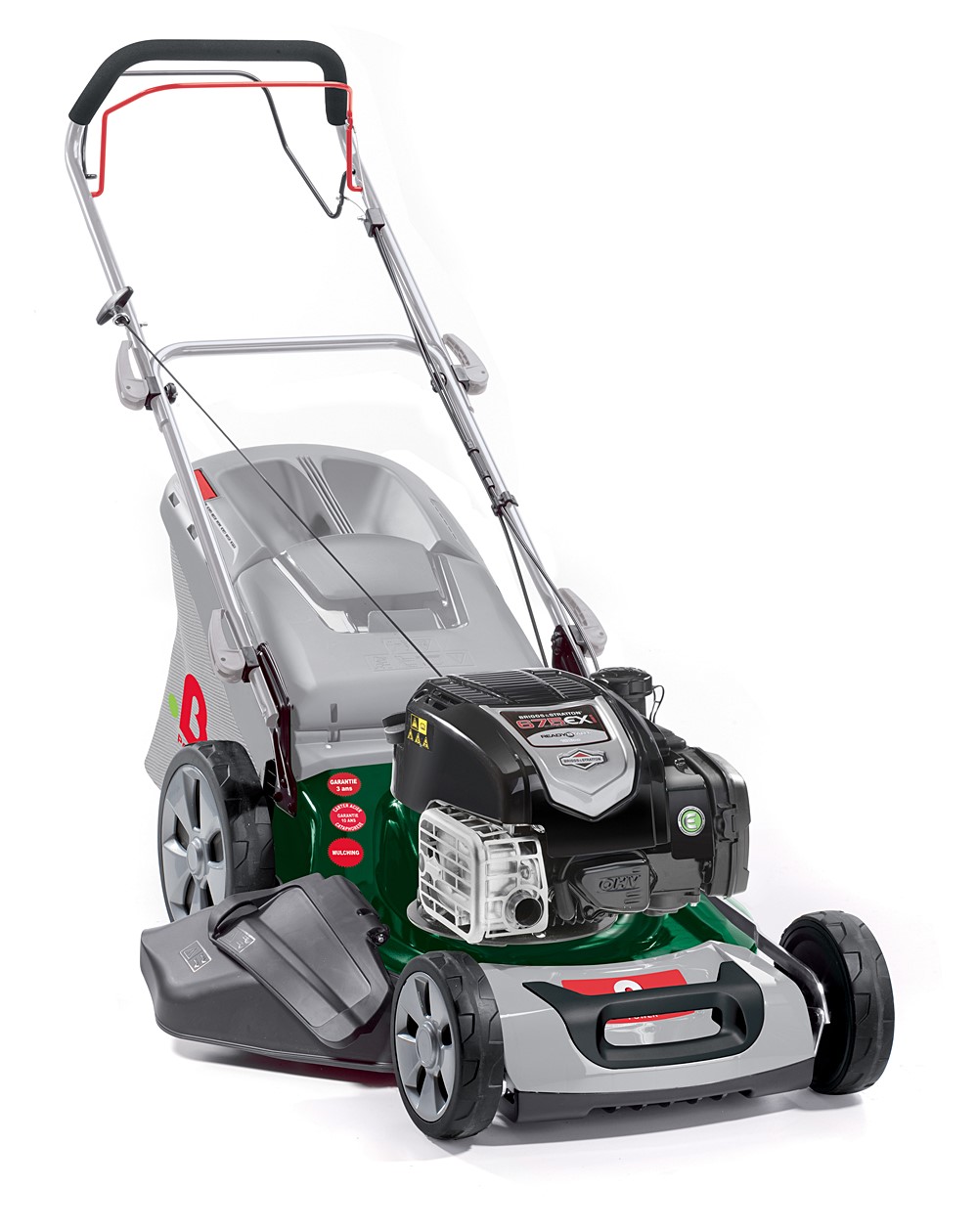 Tondeuse thermique tractée 163 cc Kit mulching - B POWER