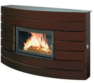 poêle à bois prêt à poser super lily wenga - DEVILLE