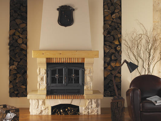 insert cheminée tradition regain 77 turbo decor - DEVILLE