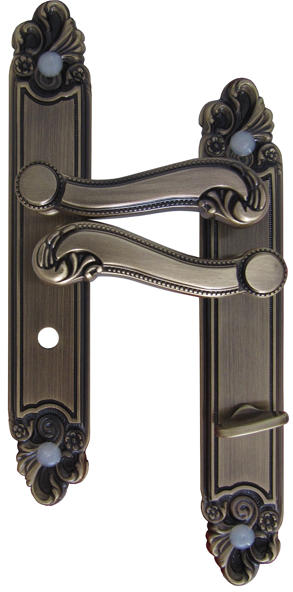 Poignées de porte à verrou Choiseul - MR BRICOLAGE