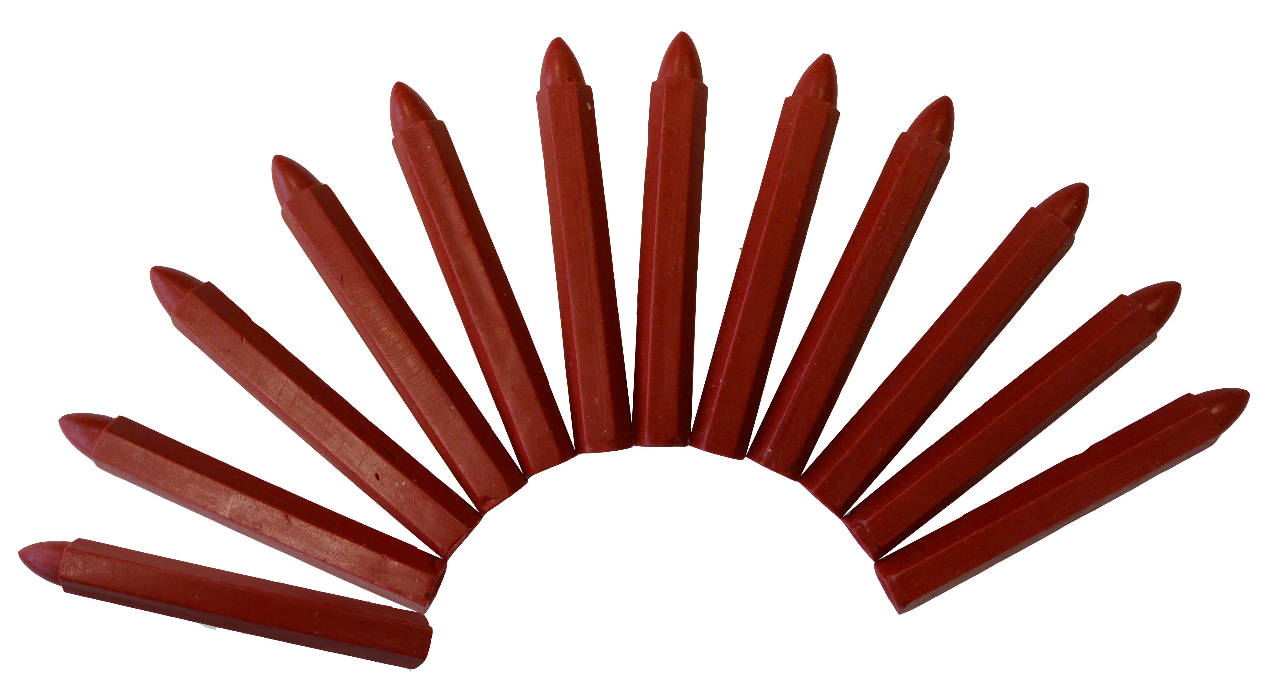 craie forestière rouge x12 - FISCHER DAREX