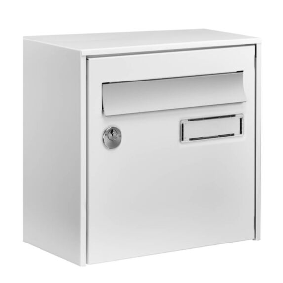 Boîte aux lettres Home compact blanc 1 porte
