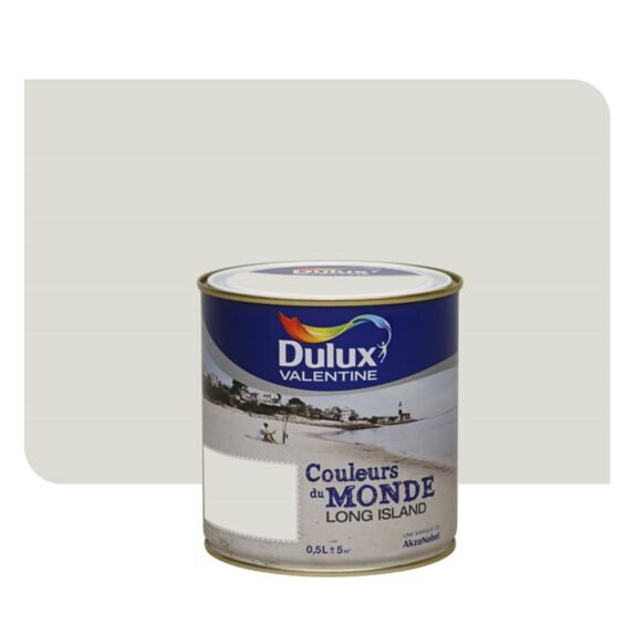 Peinture Couleurs du Monde Long Island Pastel 0,5L - DULUX VALENTINE