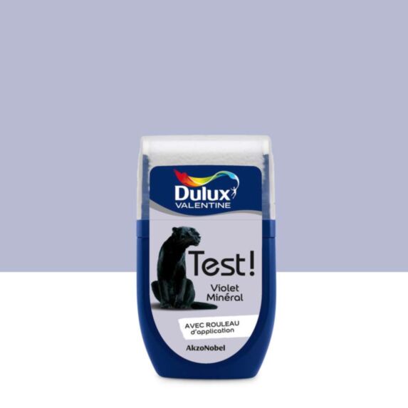 Testeur de couleur Test! satin Ciel de Parme 30ml - DULUX VALENTINE